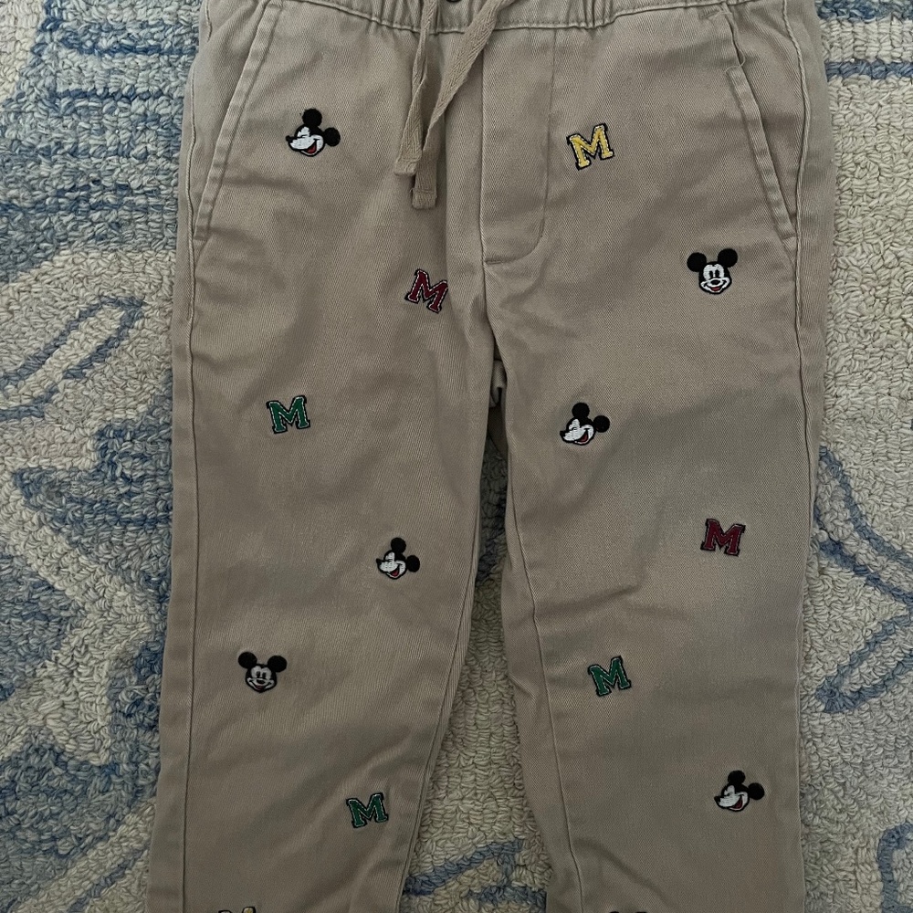 Janie and Jack Mickey pants
